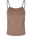 Rosemunde Top - Strap Top - Dark Sand