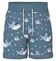 Name It Sweat Shorts - Noos - NmmVermo - Provincial Blue/Sharks