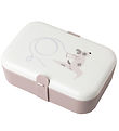 Sebra Nestisbox - Silíkon ól - Teeny Toes - Bleikt