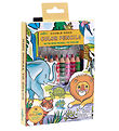 Eeboo Colouring Pencils - 8 pcs - Wild DYR w. Drawing