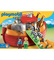 Playmobil 1.2.3 - Noahs ark - 6765 - 18 Delar