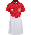 Hummel Kleid - DBU Spieltag - Weiß/Chili Pepper