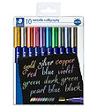 Staedtler Markers - Metallic Kalligrafie - 2,8 mm - 10 stk