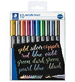 Staedtler Filzstifte - 10 st. - Metallic Kalligraphie - 1-6 mm