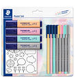 Staedtler Colouring Set - Pastel - 12 Parts