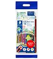 Staedtler Colouring Pencils - Noris Upcycled Wood - Bonus Pack -