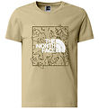 The North Face T-Shirt - Grafik - Gravel/Forest Olive