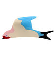 By Stær Hair Clip - Swallow - 9x4 cm - Blue/Pink