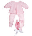 Asi Puppenkleidung - 43 cm - Maria - leuchtetød/Weiß