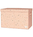 3 Sprouts Storage Box w. Lid - 63x38x39 cm - Terrazzo/Clay