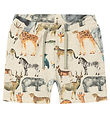 Name It Sweatshorts - NmmJasen - Peyote Melange m. Dieren