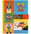 Djeco Diary w. Code Lock - Ben Newman - Superheroes