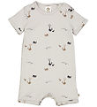 Müsli Summer Romper - Whale - Soft Blue/Mystery Blue/Shade