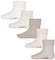 Wheat Sokkar - 5 Pakki - Gjafabox - Eilíft - Rose