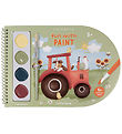 Little Dutch Malbuch m. Wasserfarben/Pinsel - Klein Farm