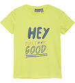 Color Kids T-shirt - Base Layer - Limelight