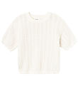 Lil' Atelier Blouse - Knitted - NmfJohanna - Coconut Milk w. Poi