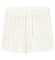 Lil' Atelier Shorts - Gebreid - NmfJohanna - Kokosmelk m. Hulm