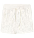 Lil' Atelier Shorts - Knitted - NbfJohanna - Coconut Milk w. Hul