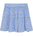 Creamie Skirt - Flower Crepe - Bel Air Blue