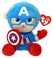 Ty Kuscheltier - Beanie Babys - 18 cm - Marvel Captain America