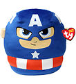 Ty Soft Toy - Squishy Beanies - 25 cm - Marvel Captain America