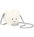 Jellycat Taska - 18x17 cm - Skemmtiefni Cream Heart Taska