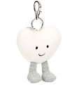 Jellycat Keychain - 13x9 cm - Amuseables Cream Heart