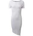 Hound Kleid - Asymmetrisch - Weiß m. Struktur