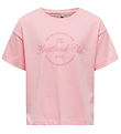 Kids Only T-shirt - KogSimone - Candy Pink/Heartbreak
