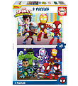 Educa Jigsaw Puzzle - 2x48 Bricks - Spidey & His Amazing Friends