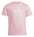 adidas Performance Stuttermabolur - LK BL CO Tee - Bleikt