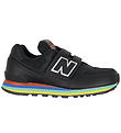New Balance Shoe - 574 - Black/Neo Flame