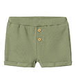 Name It Shorts - Rib - NbmJular - Huile Green