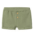 Name It Shorts - Rib - NbmJular - Olie Green