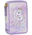 Beckmann Federmäppchen m. Inhalt - Unicorn Princess - Purple
