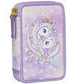 Beckmann Pennfodral m. Innehll - Unicorn Princess - Purple