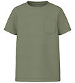 Name It T-Shirt - NkmVebbe - Ptrole Green