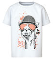 Name It T-shirt - NmmVanyo - Bright White/Bsta Dude