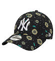 New Era Kappe - 9Forty - New York Yankees - Schwarz m. Sonnensch
