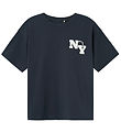 Name It T-shirt - NkmValix - India Ink/New York