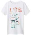 Name It T-shirt - NkmVictor - Bright White/Los Angeles