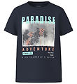 Name It T-shirt - NkmVux - Dark Sapphire/Paredise