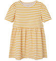 Name It Dress - NmfJinnia - Pale Marigold w. Stripes