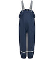 Color Kids Regenhose m. Fleece/Träger - PU - Dress Blues
