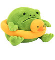 Jellycat Soft Toy - 15x18 cm - Ricky Rain Frog Rubber Ring