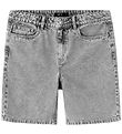 LMTD Shorts - NlfGlizza - Light Grey Denim Stonewash