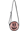 Molo Shoulder Bag - Glitter Smile Behind - Black/Pink