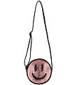 Molo Hliðartaska - Glitter Smile Bag - Svart/Bleikt