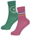 Molo Socks - 2-Pack - Nomi - Dark Rose